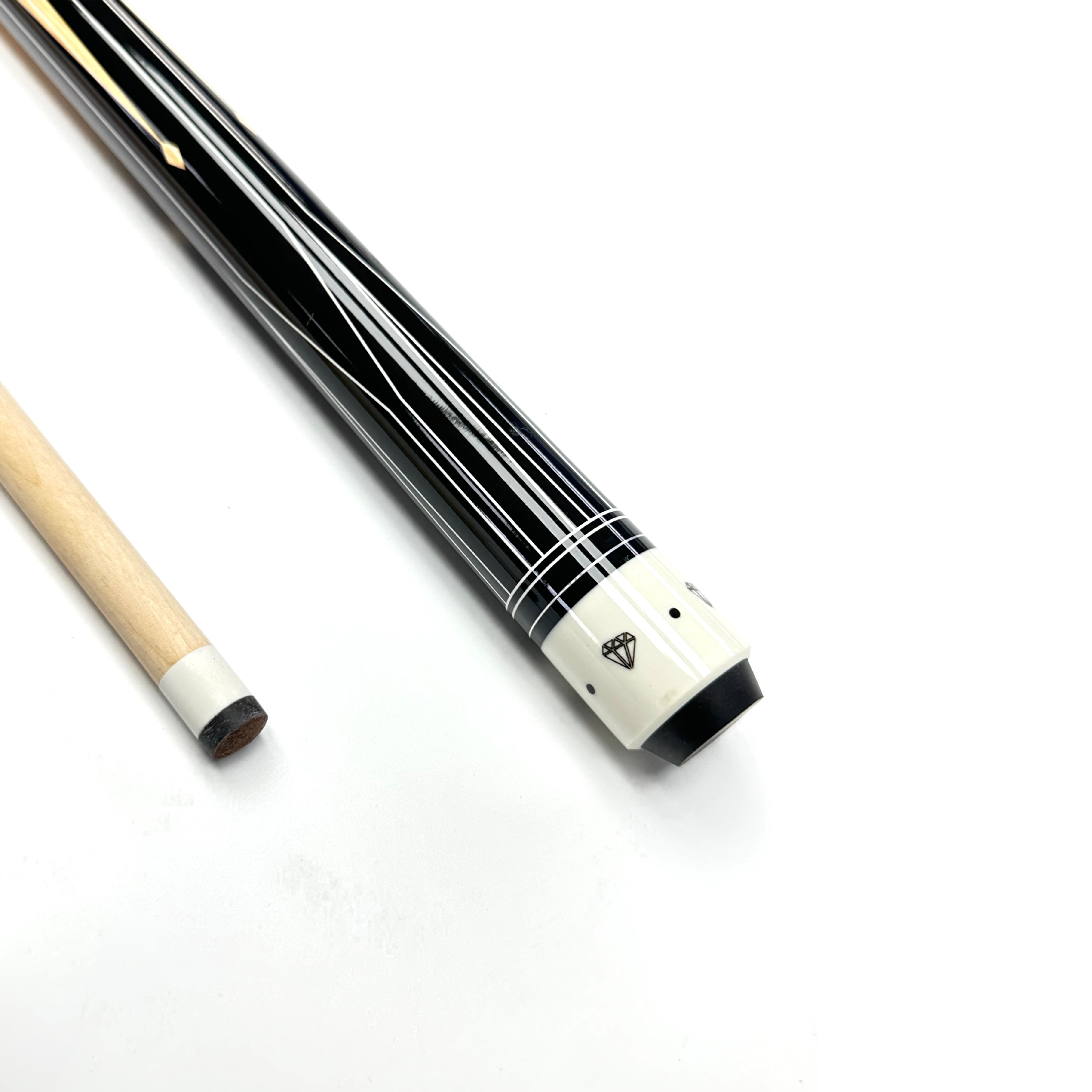 Handmade Professional Entry-Level Billiards Cue Chinese Eight Ball American Snooker Ash Material Stainless Steel Joint Cue Stick