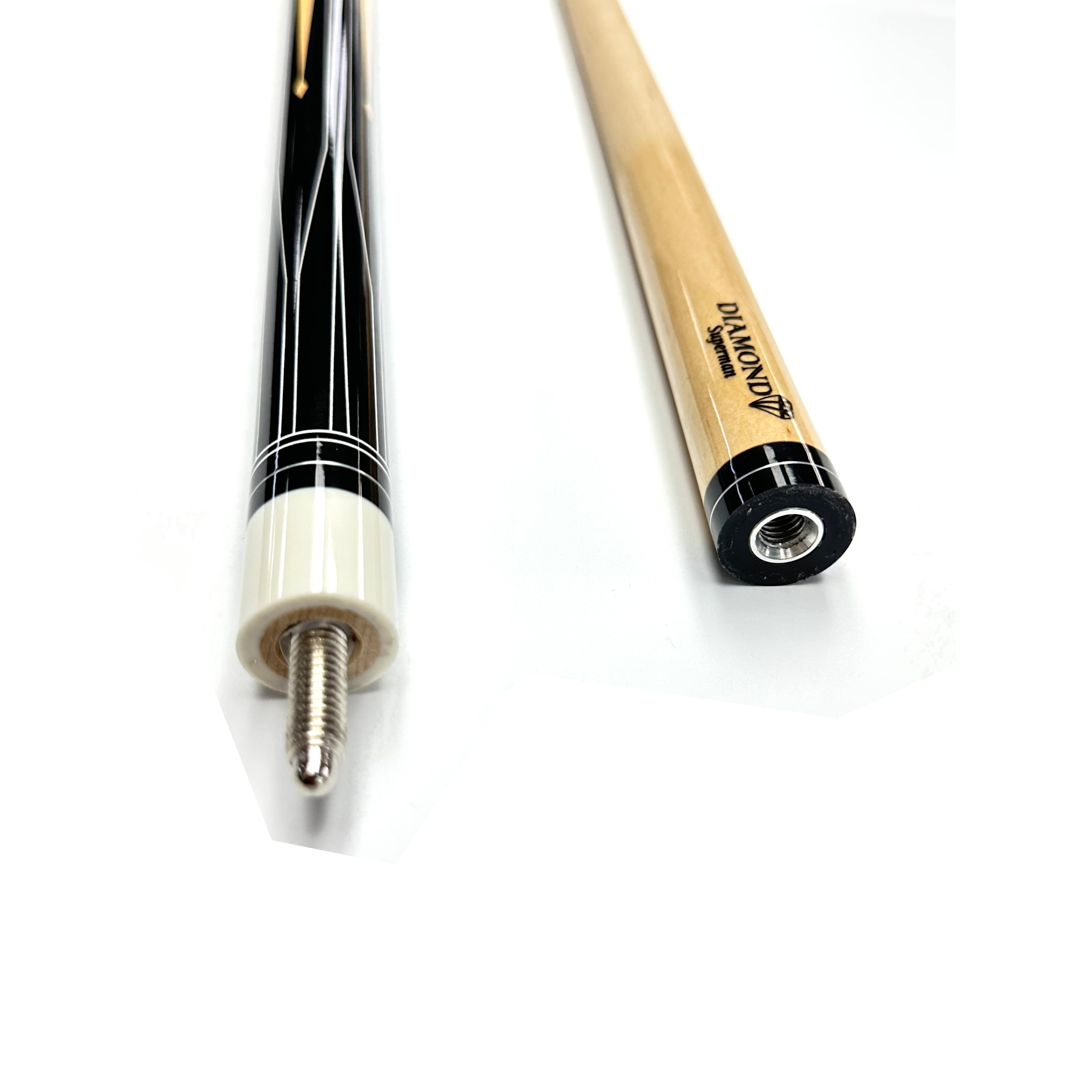 Handmade Professional Entry-Level Billiards Cue Chinese Eight Ball American Snooker Ash Material Stainless Steel Joint Cue Stick