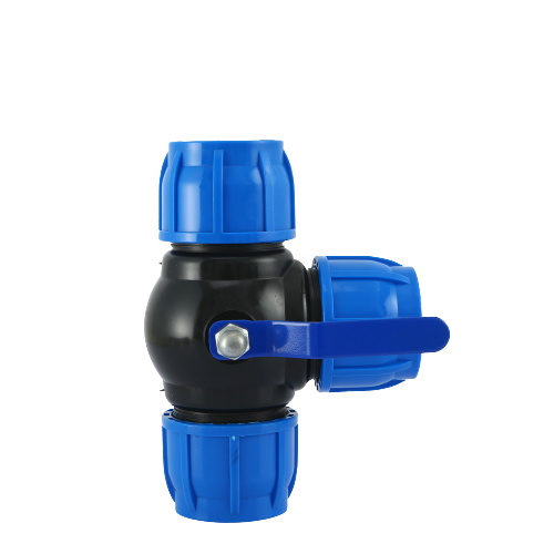 Agricultural PE Pipe Quick Joint Fitting Series Reducing Tee Sloper for Watering High Quality Product