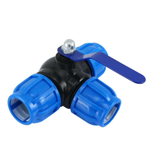 Agricultural PE Pipe Quick Joint Fitting Series Reducing Tee Sloper for Watering High Quality Product