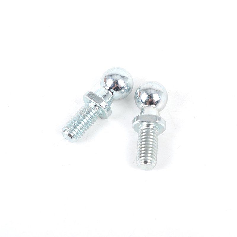Free Sample CR Chrome Plated Galvanized CS Ball Pin Socket Carbon Steel M8 Thread Ball Joint Studs