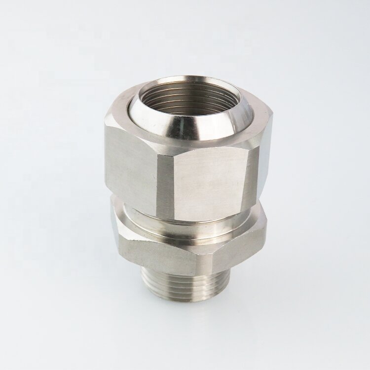 Stainless Steel Adjustable Swivel Nozzle Universal Seat Metal Ball Nozzle Accessories