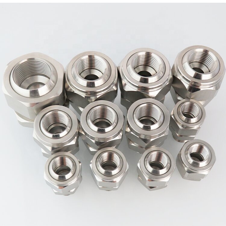 Stainless Steel Adjustable Swivel Nozzle Universal Seat Metal Ball Nozzle Accessories