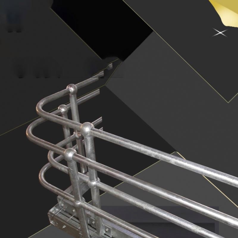 Cheapest Corrosion Resistance Galvanized Railing Handrails with Standard Packing for Outdoor