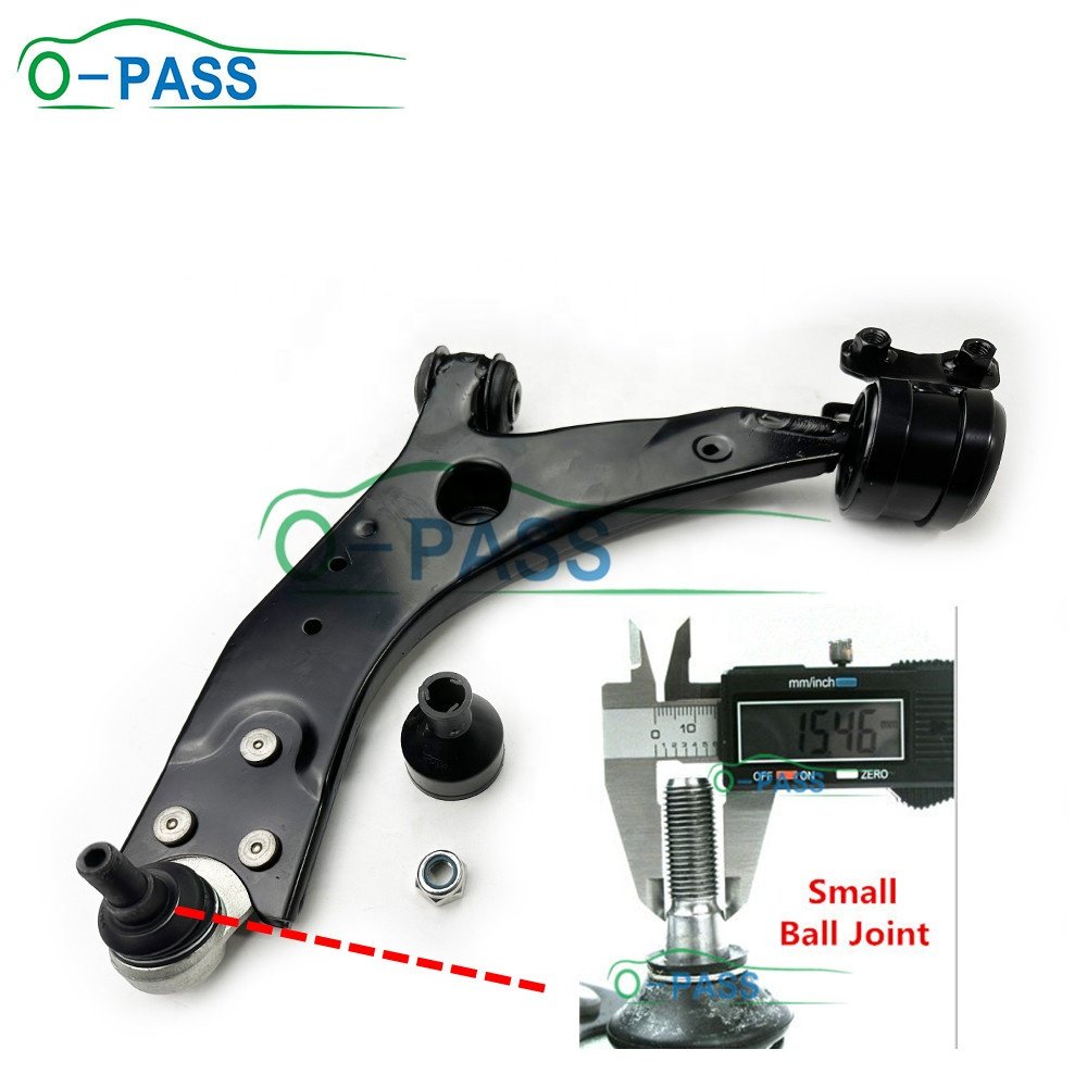 OPASS Front Lower Control Arm for Ford Focus II C-MAX & VOLVO S40 C70 V50 2004- 1362650 Small Ball Joint