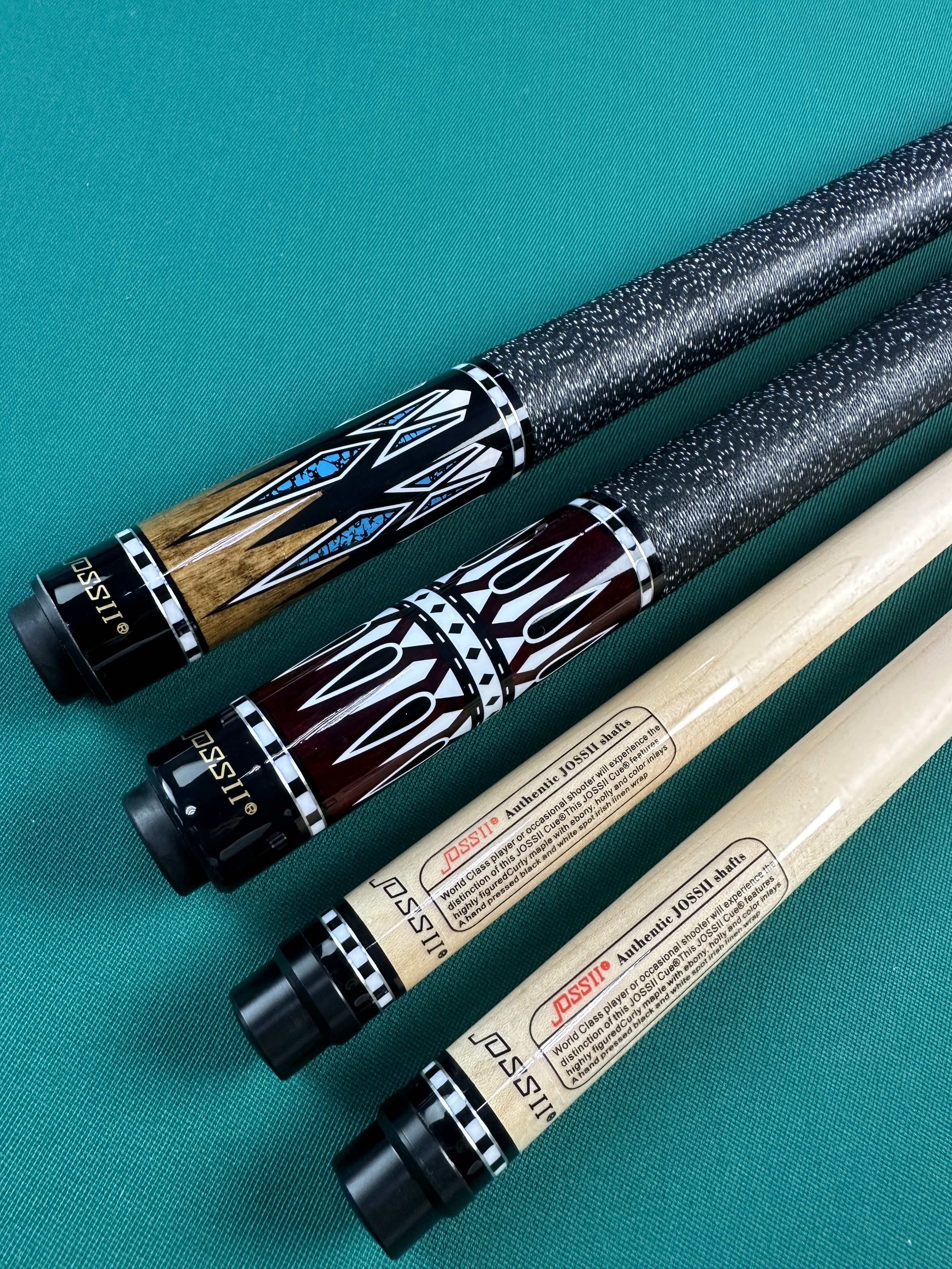 Factory Hot Sale Joss2 Pool Cue with Canada Maple Wood 13mm Cue Stick High-grade Linen Handle Cue Factory China Manufacturer