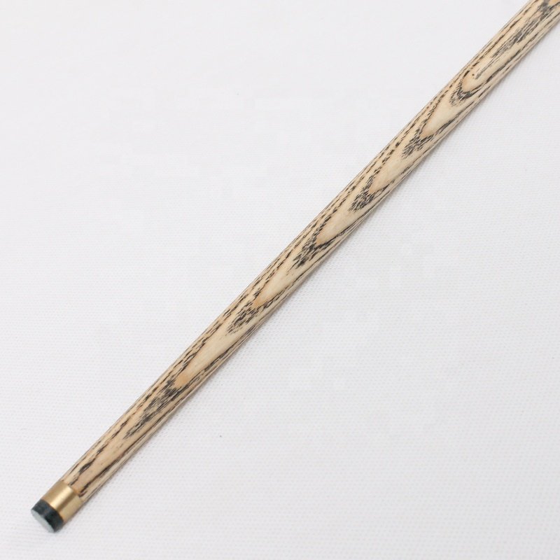 TQG-JX-044 Three-Quarter Pool Snooker Cue Best-Selling New Brass Steel 57-Inch Dyed Ebony Tip 10mm White Wax Ash Solid Wood