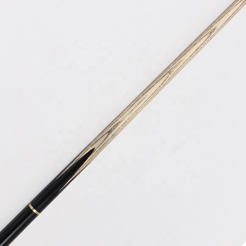 TQG-JX-044 Three-Quarter Pool Snooker Cue Best-Selling New Brass Steel 57-Inch Dyed Ebony Tip 10mm White Wax Ash Solid Wood