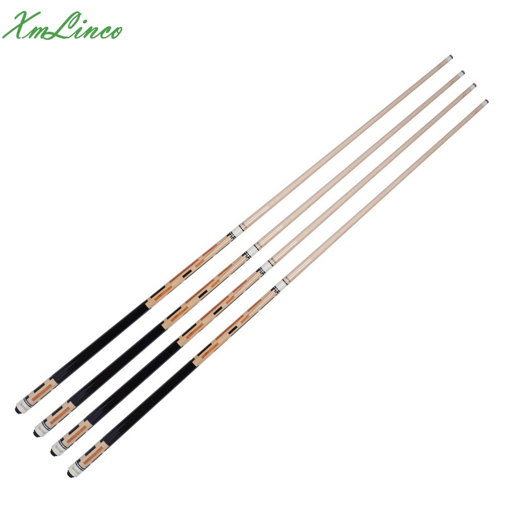 Xmlinco Carom Pool Cue Wholesale Maple Shaft High Technology Sticker Pool Cue Tip Size 11.8mm