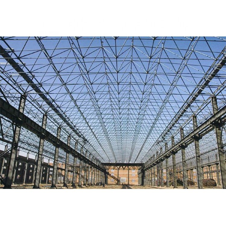 Rapid Precast Steel Structure Space Frame Coal Shed Building