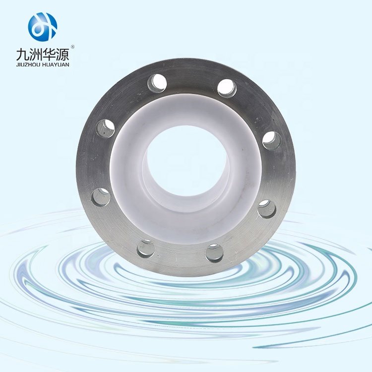 Huayuan DIN Standard Flange DN50 PN10 Bar Single Ball Rubber Expansion Joints With PTFE Lined Single Sphere Universal Joint