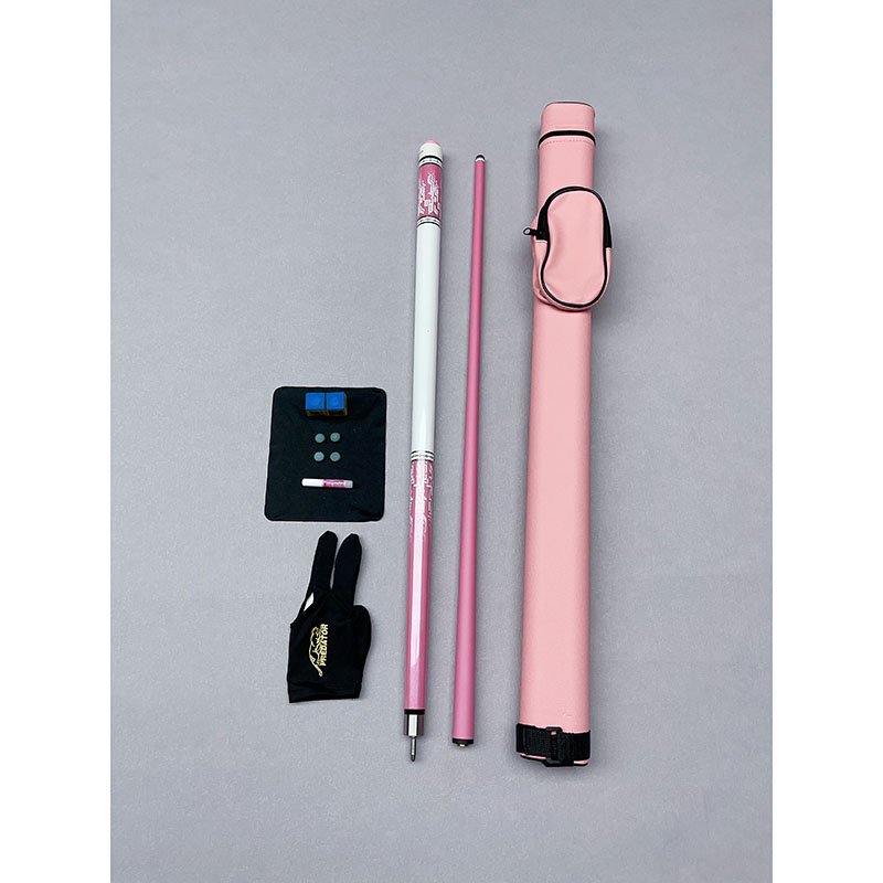 Selling Exquisite Maple Pool Sticks Cherry Blossom Pink Pool Sticks for Women