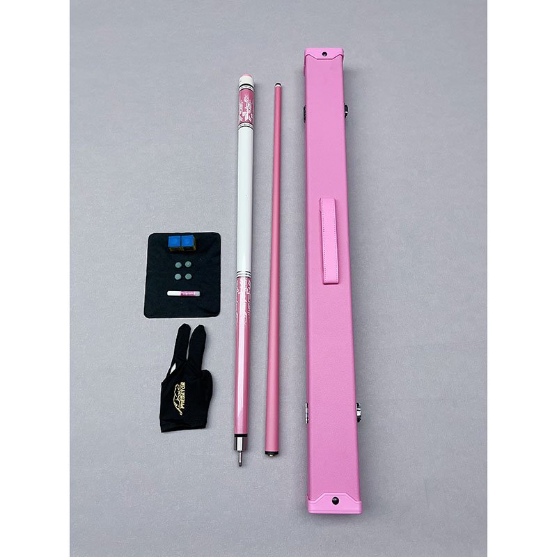 Selling Exquisite Maple Pool Sticks Cherry Blossom Pink Pool Sticks for Women