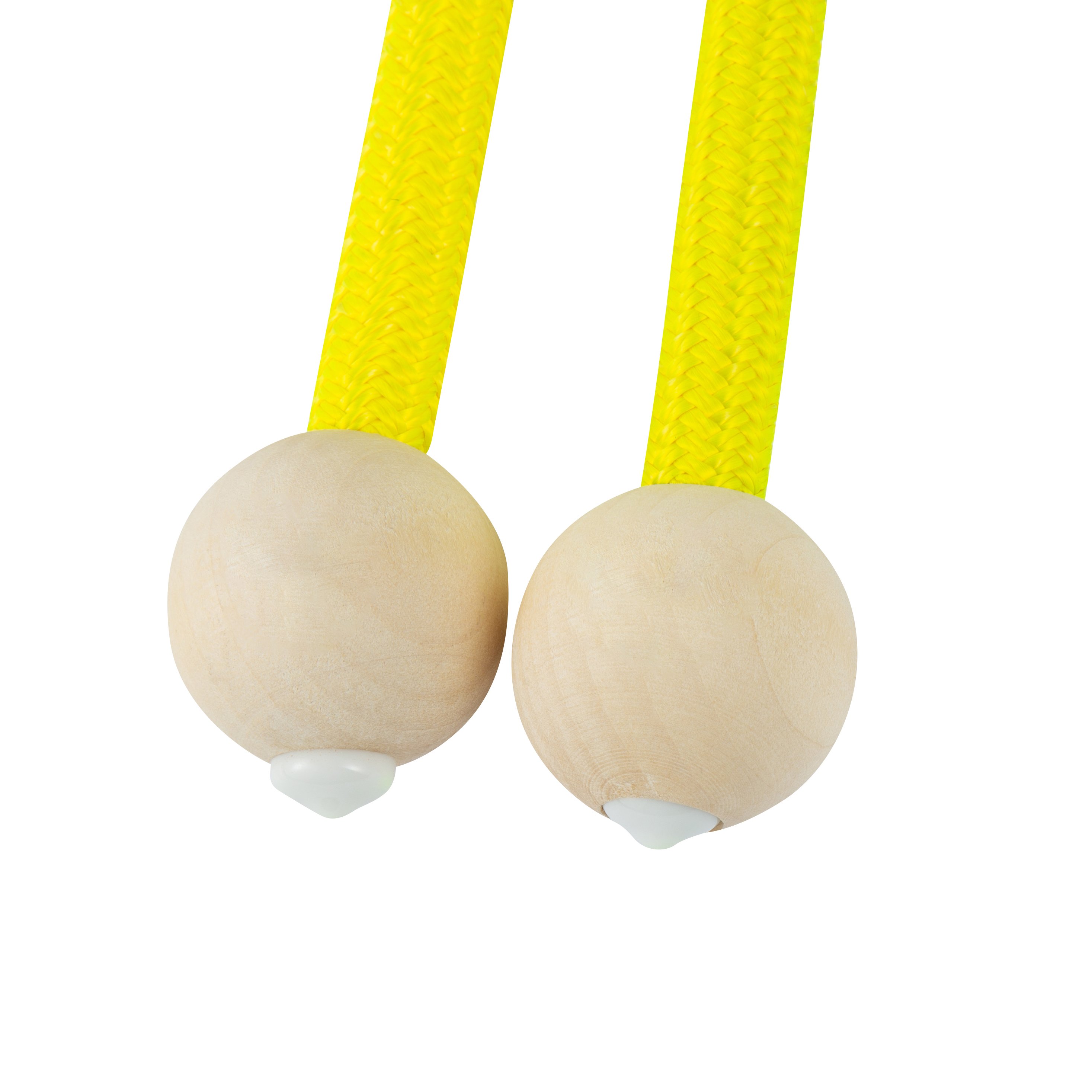 Custom High Quality 10mm 12mm 14mm 16mm Braid Functional Training Exercise Wooden Ball Jump Skip Rope Heavy Fitness Flow Rope