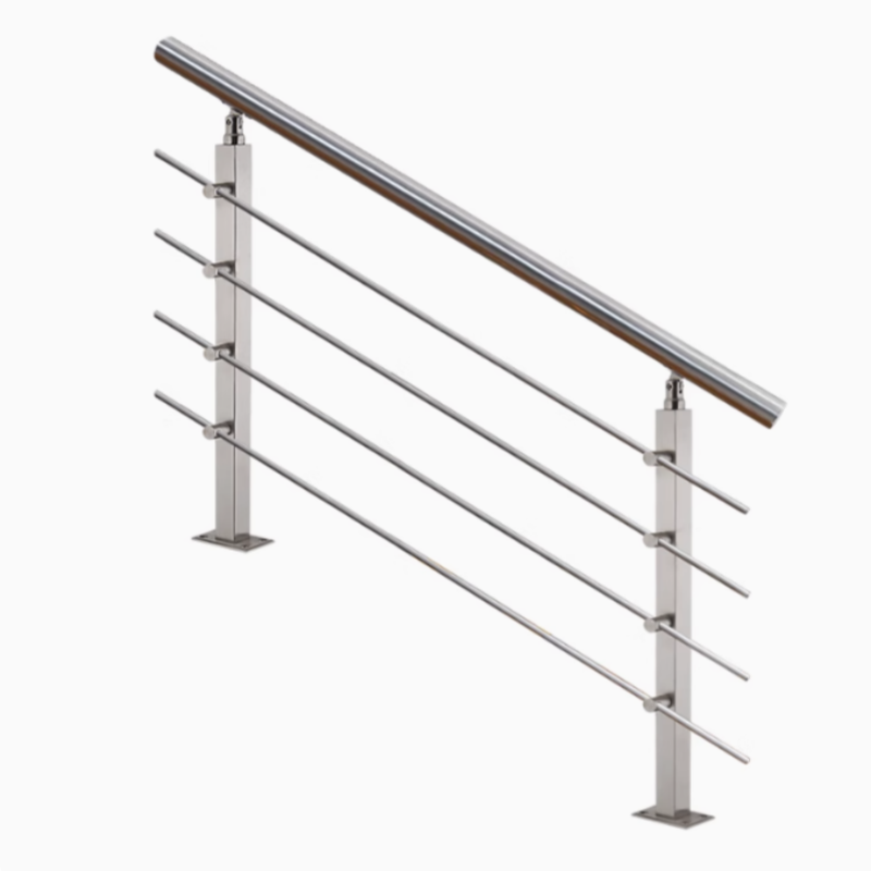 Outdoor Handrails Galvanized Stainless Steel Pipe Ball Joint Stanchions Balustrades & Handrails