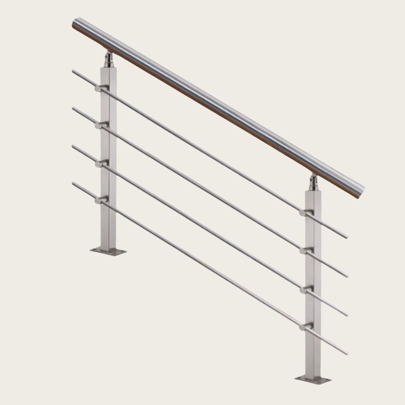 Outdoor Handrails Galvanized Stainless Steel Pipe Ball Joint Stanchions Balustrades & Handrails