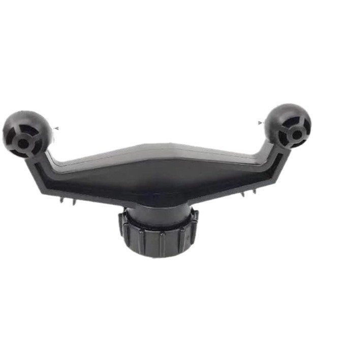 Phone Holder Replacement One 17mm Ball Socket to Two 17mm Ball Joint Adapter with 1/4 Female Screw Hole