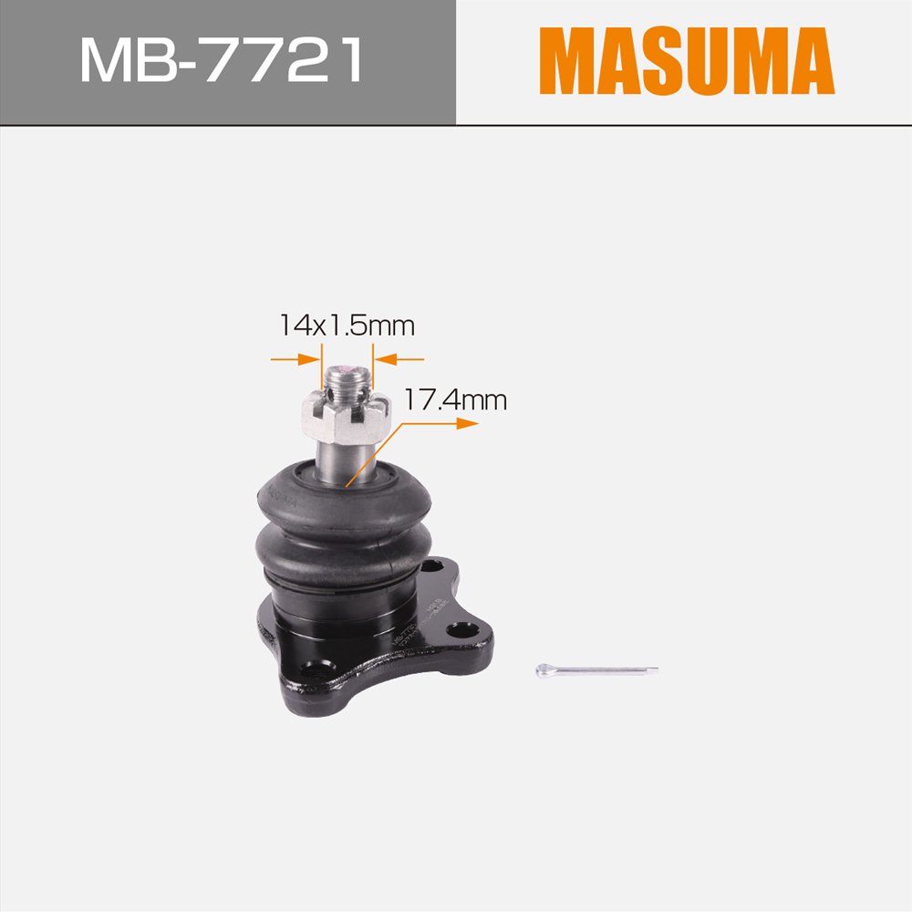 MASUMA MB-7721 Ball Joint for MITSUBISHI MONTERO PAJERO MB860829 MB860830