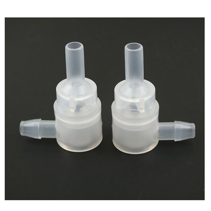 High Quality L-type One-Way Plastic Flow Valve Check Valve PP Hose with Leak-Proof Pagoda Joint
