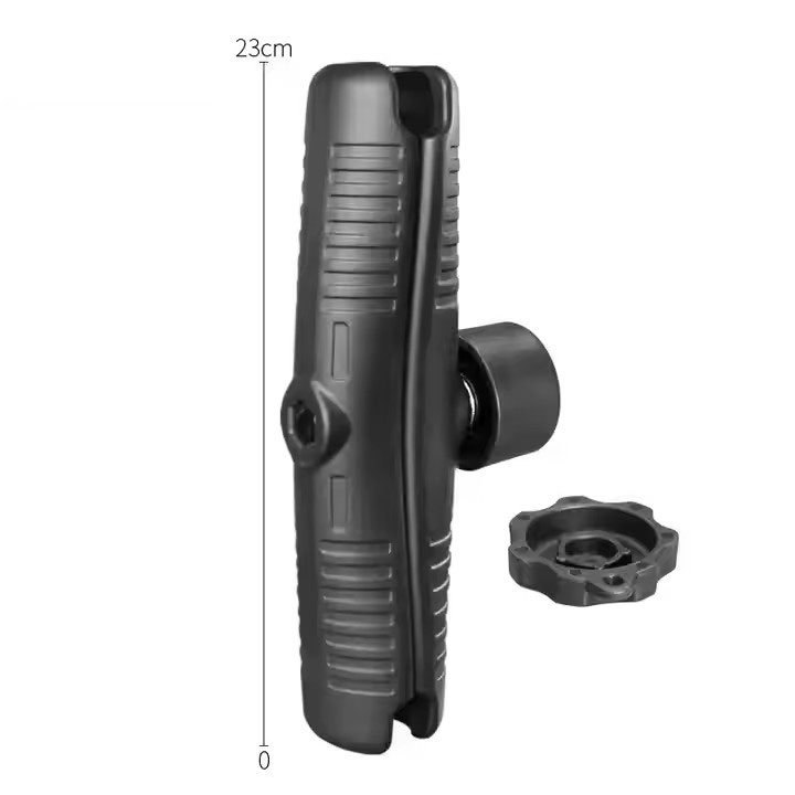 1.5'' Marine Ball Joint Connection Rod for Tab Mount Industrial Aluminum Heavy Duty 1.5 Inch C Size 23cm Long Double Socket Arm
