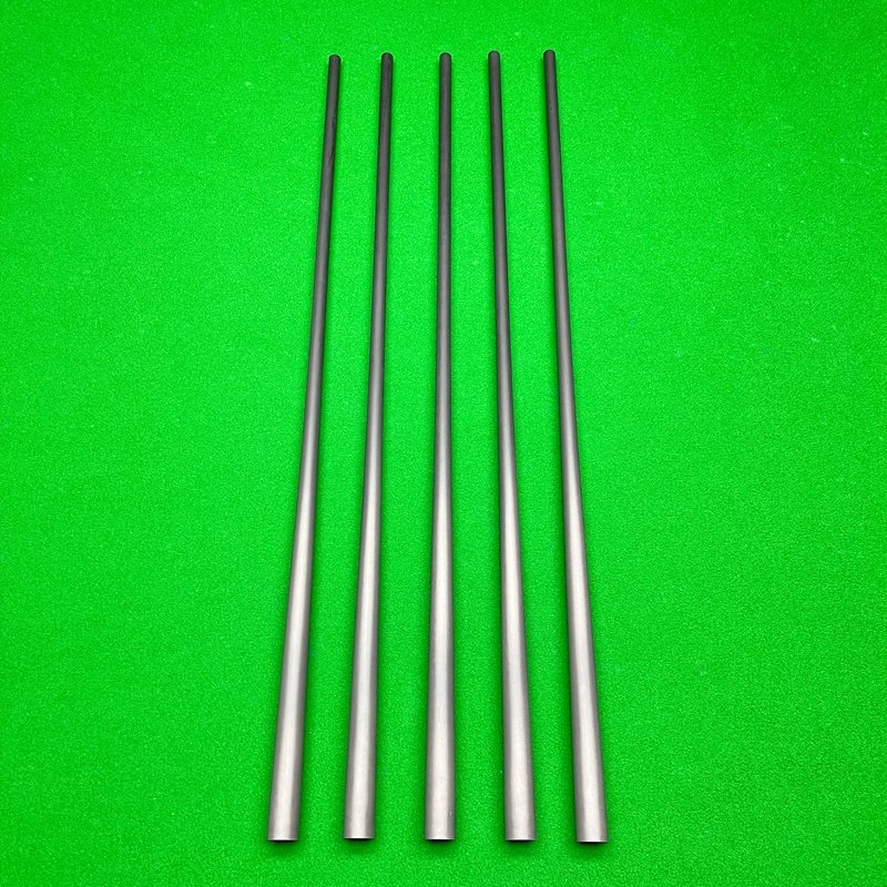 Low Deflection Pool Cue Shaft Empty Carbon Cue Shaft 11.8 12.5mm Unfinished Shaft