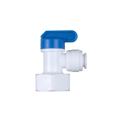 Plastic 2 Way Divider Quick Coupling Push Fit Connection Ball Valve Check Valve Water Purifier Filter Fitting Quick Connector