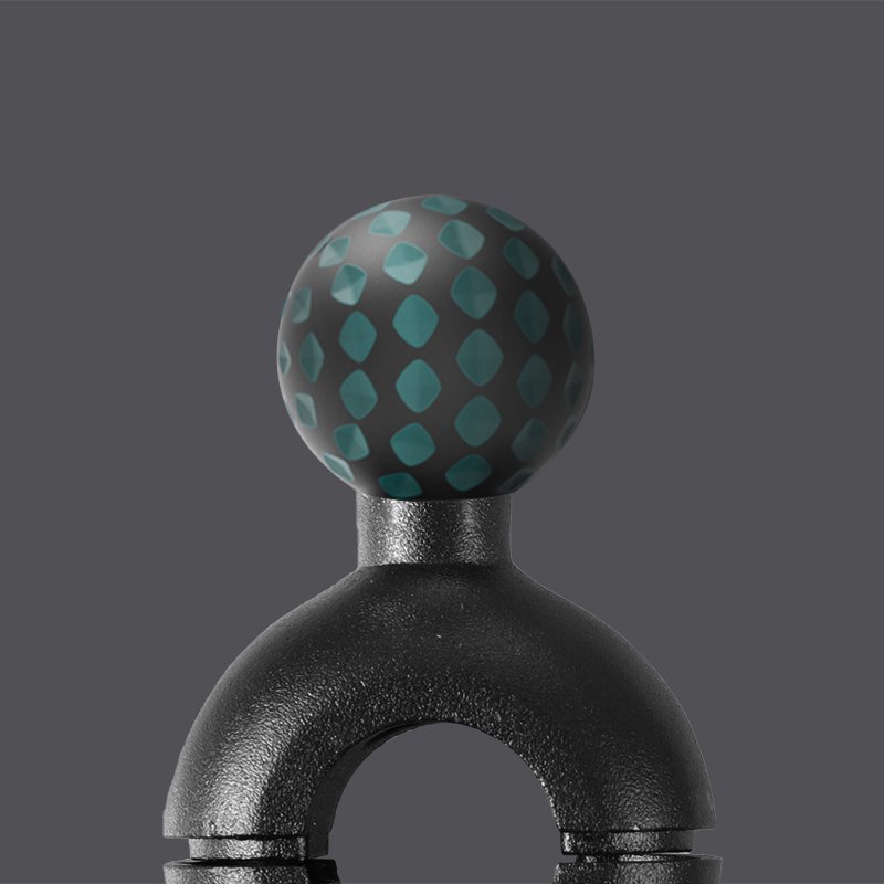 SMNU Factory Wholesale Secure Motorcycle Aluminum Alloy Motorcycle Phone Holder Thin-tube Type Ball Joint Ball Mount Base