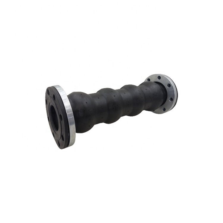 Flexible General Epdm Rubber Metal Bellows Expansion Joint With Flange Flexible Expansion Joint