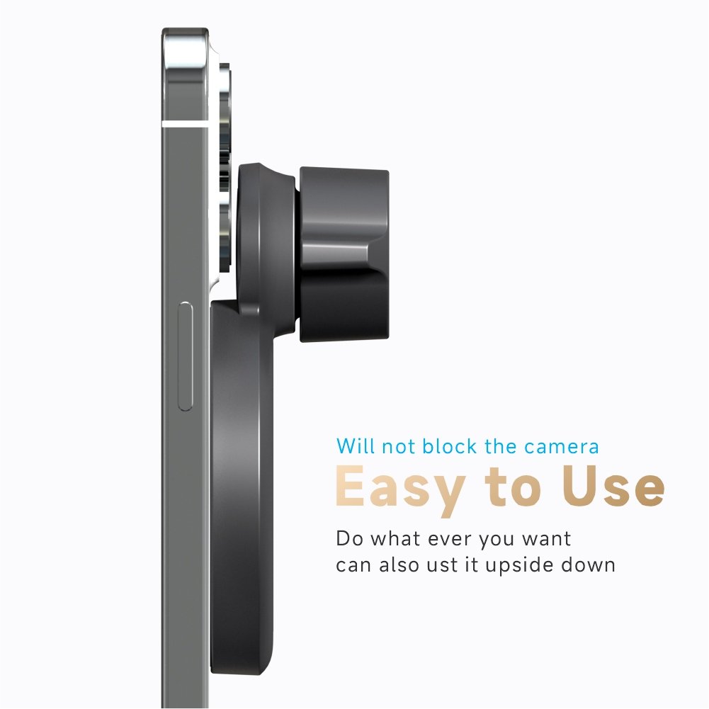 New Arrival 17mm Universal Ball Head Phone Mount Accessory with Strong Magnetic Force Suitable for IPhone12-16