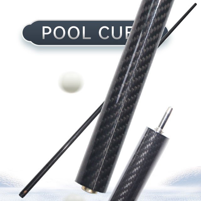 UNILOC 13.8mm Carbon Fiber Pool Cue Best Quality Jump/Break Cue with Factory Direct Butt Sleeve for Snooker & Billiard Players