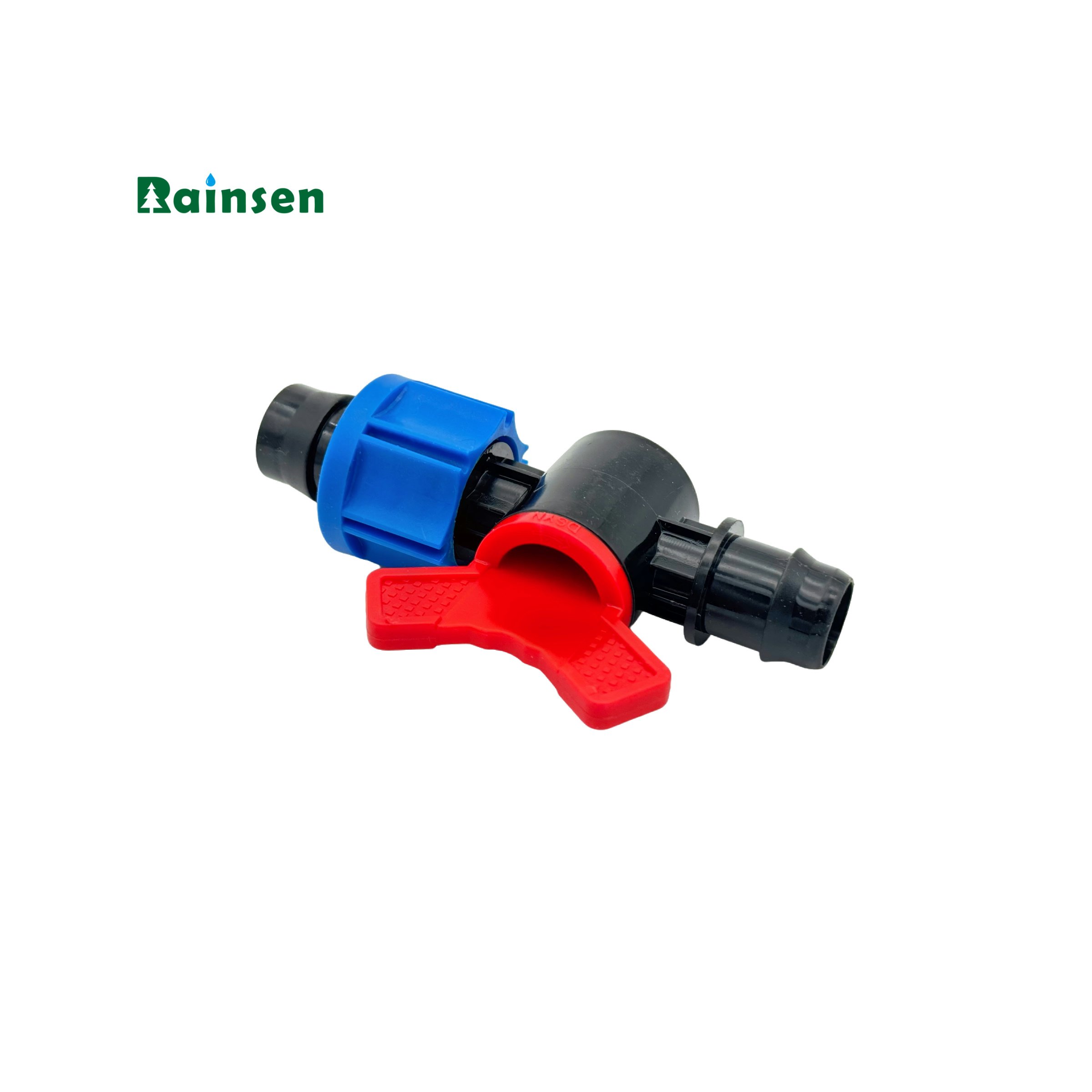 High Quality Plastic 16mm 20mm Mini Ball Drip Irrigation Valve for Agricultural Farm Hose Joint