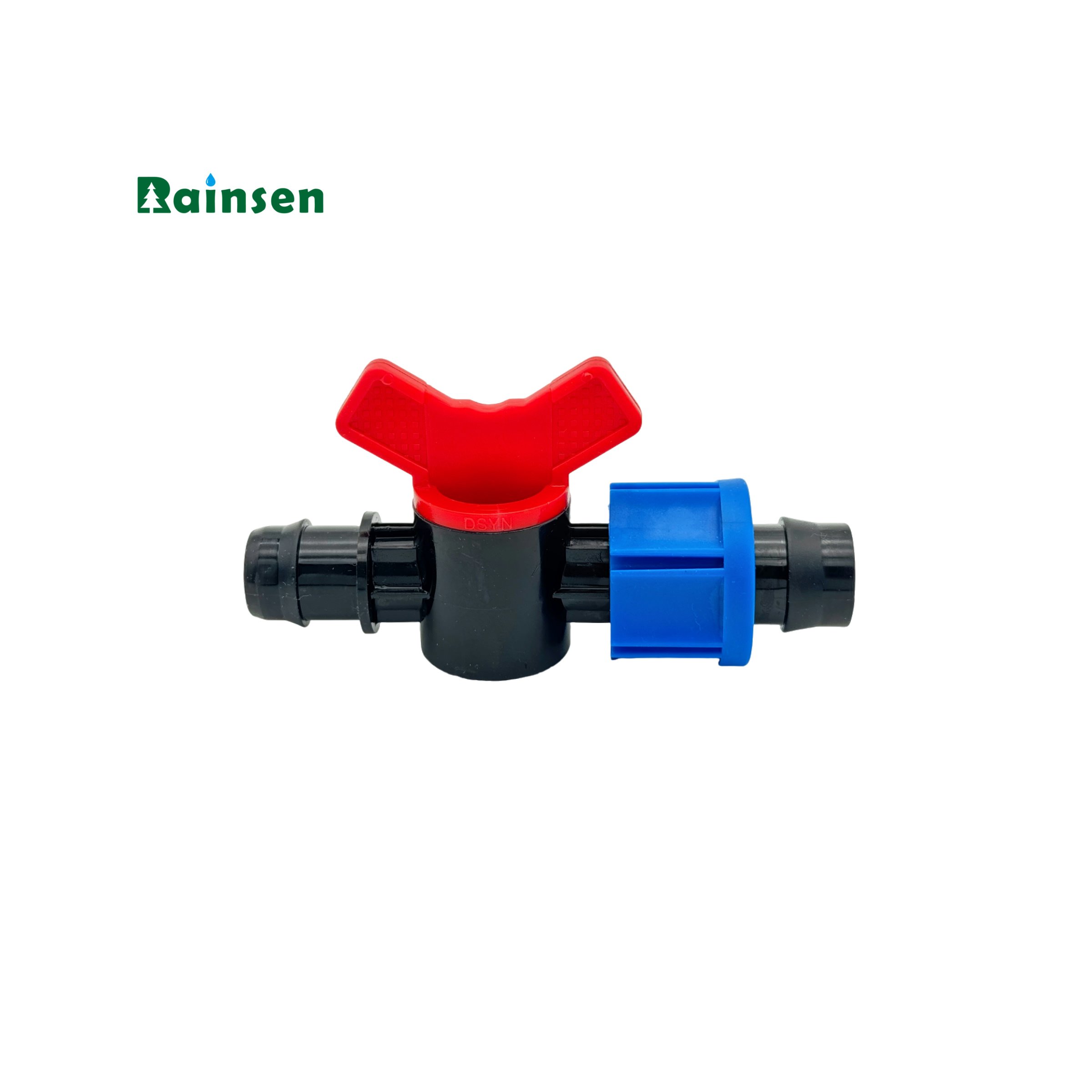 High Quality Plastic 16mm 20mm Mini Ball Drip Irrigation Valve for Agricultural Farm Hose Joint