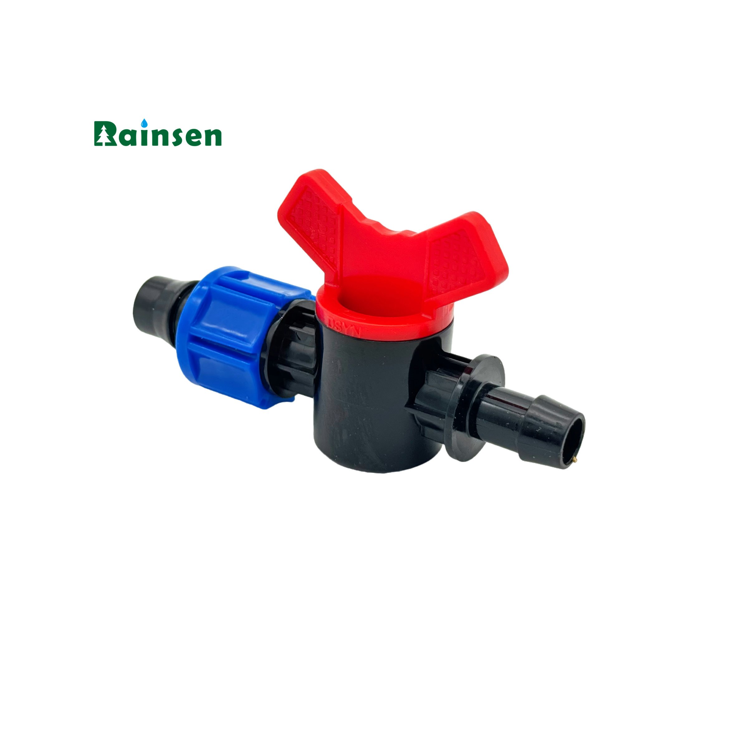 High Quality Plastic 16mm 20mm Mini Ball Drip Irrigation Valve for Agricultural Farm Hose Joint