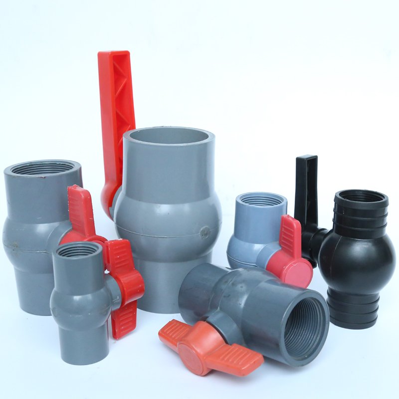 Drip Line Irrigation System 32mm Quick Joint Irrigation Pipe Fittings UPVC Ball Valve Female Thread