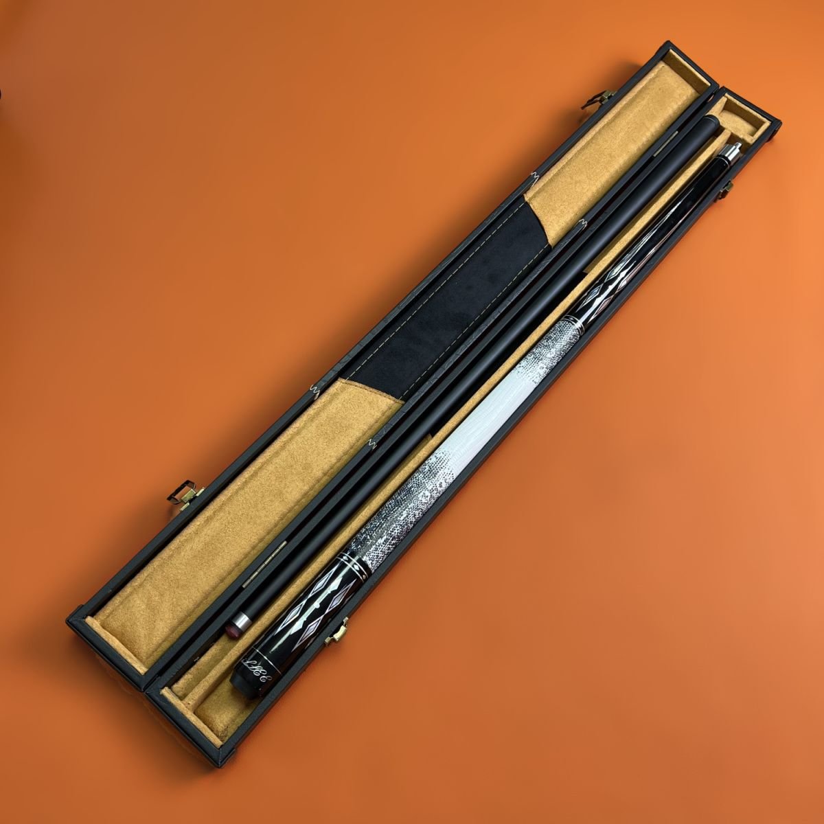 Professional 1/2 Split Radial Straight Maple Wood Pool Cue Stick