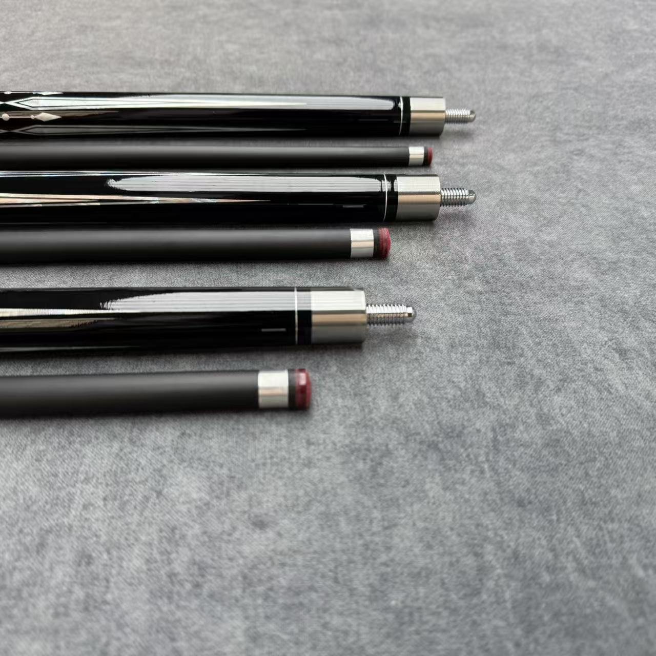 Professional 1/2 Split Radial Straight Maple Wood Pool Cue Stick