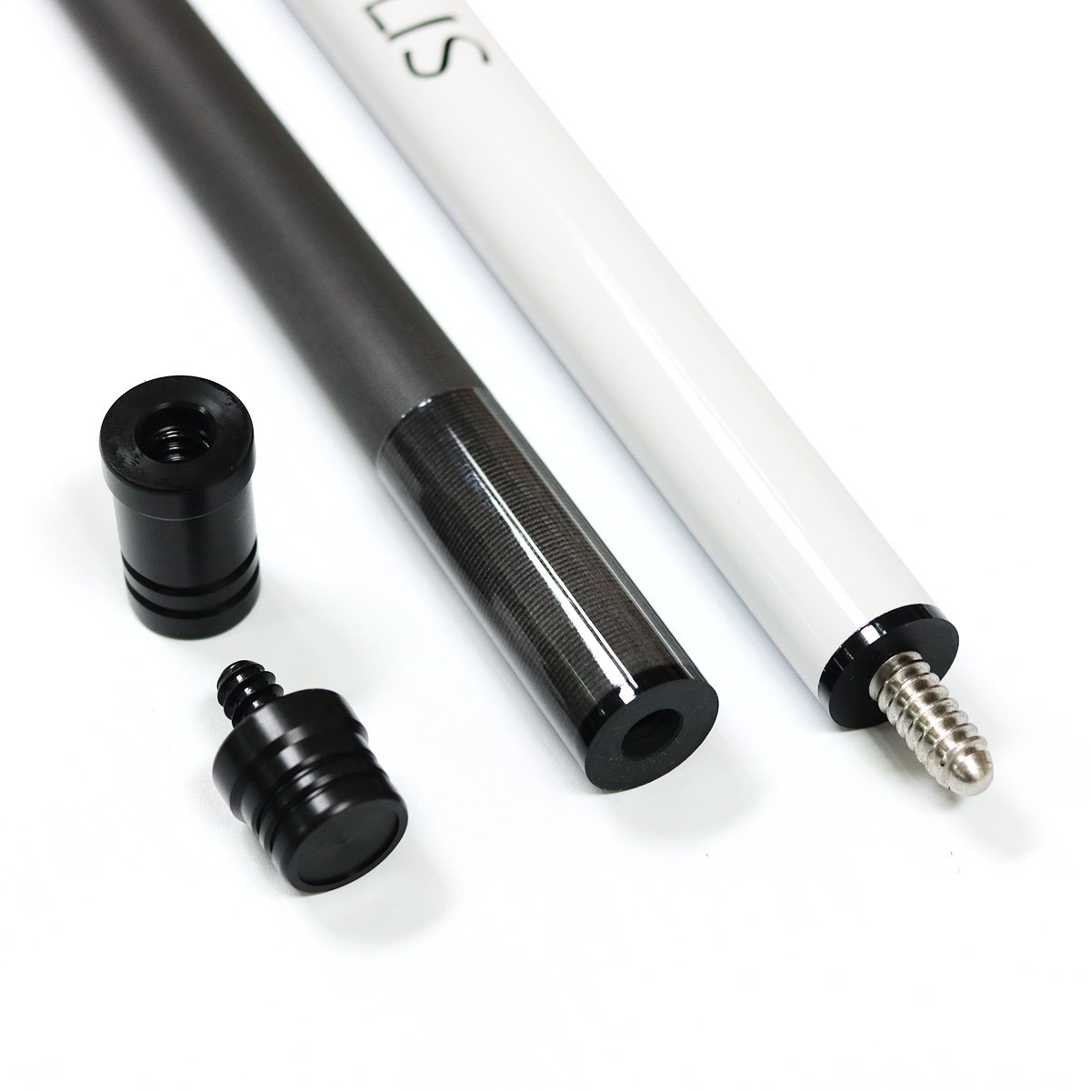 High Tech Real Carbon Fiber LONGULIS Billiard Pool Cue with 12.5mm Tip for Sale