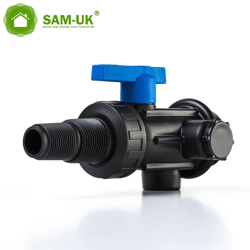 Hot Sales Product Adjustable Sanitary Ware pp Male Nipple Multi Joint Plastic Ball Valves Water System