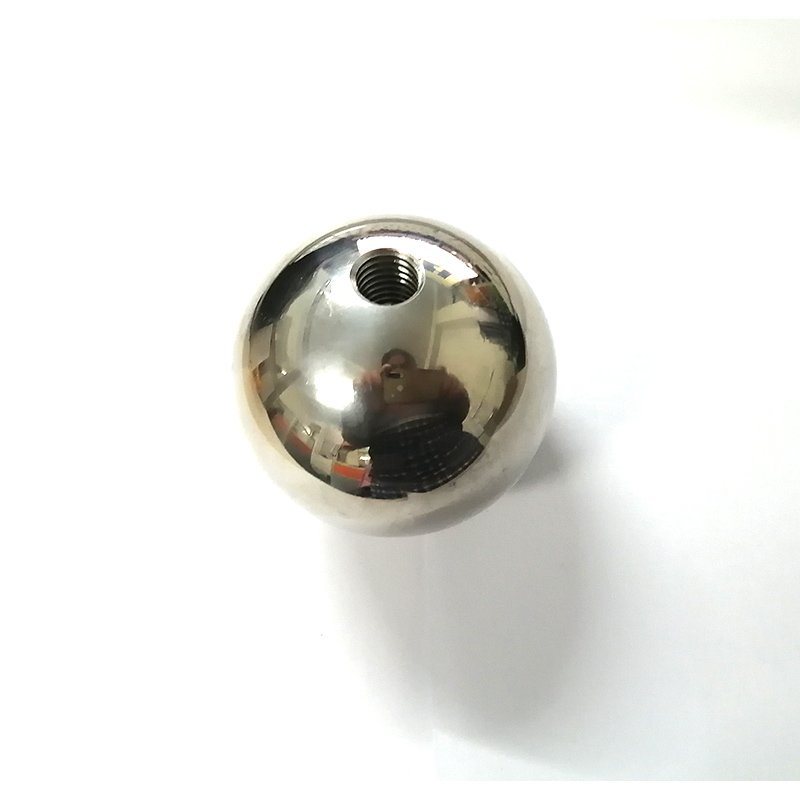 High Quality Punched Polished Stainless Steel 304 Steel Balls 40xM8 Thread Hole