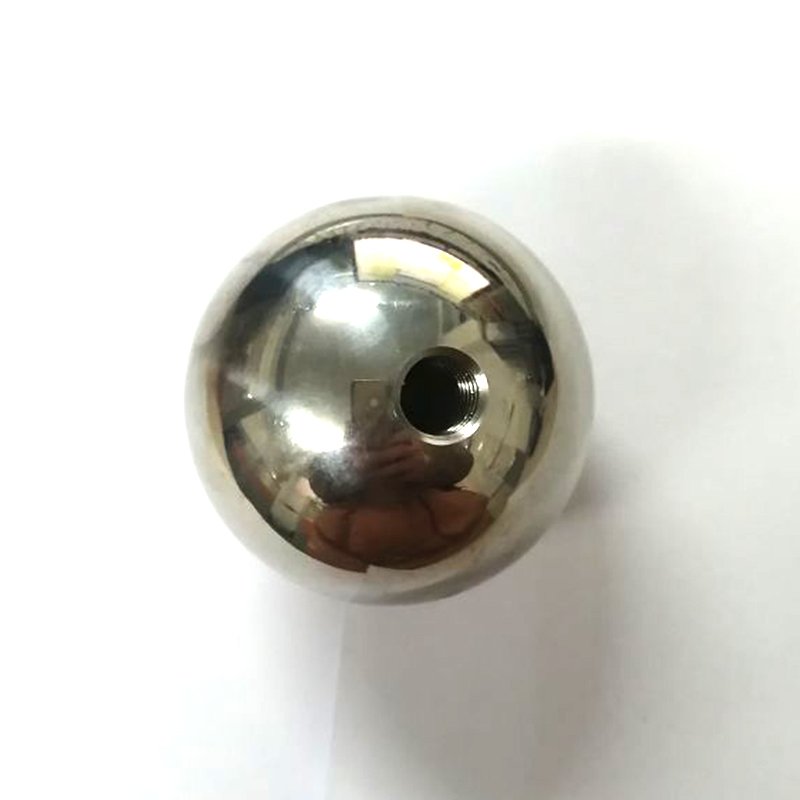 High Quality Punched Polished Stainless Steel 304 Steel Balls 40xM8 Thread Hole