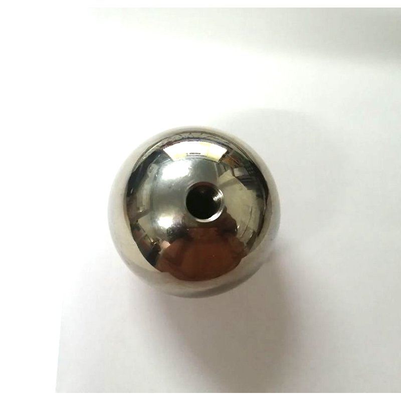 High Quality Punched Polished Stainless Steel 304 Steel Balls 40xM8 Thread Hole
