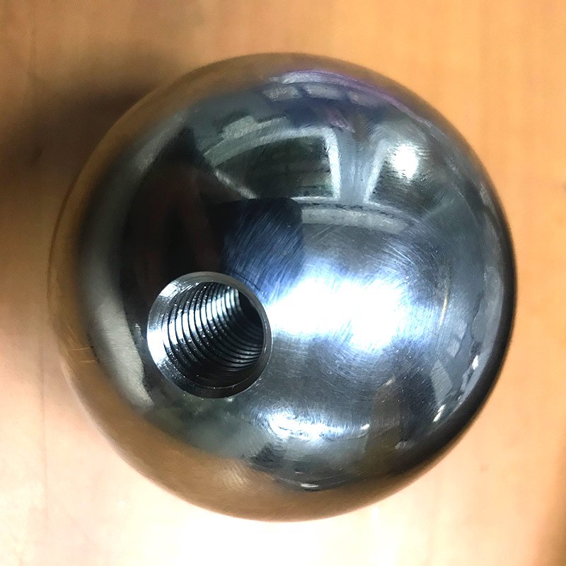 High Quality Punched Polished Stainless Steel 304 Steel Balls 40xM8 Thread Hole