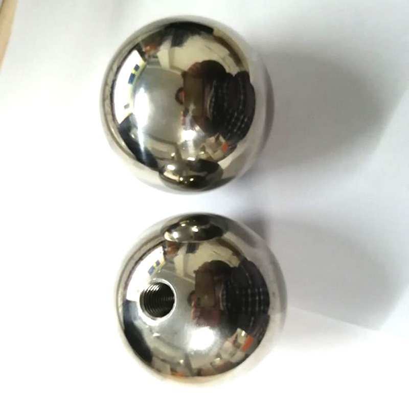 High Quality Punched Polished Stainless Steel 304 Steel Balls 40xM8 Thread Hole