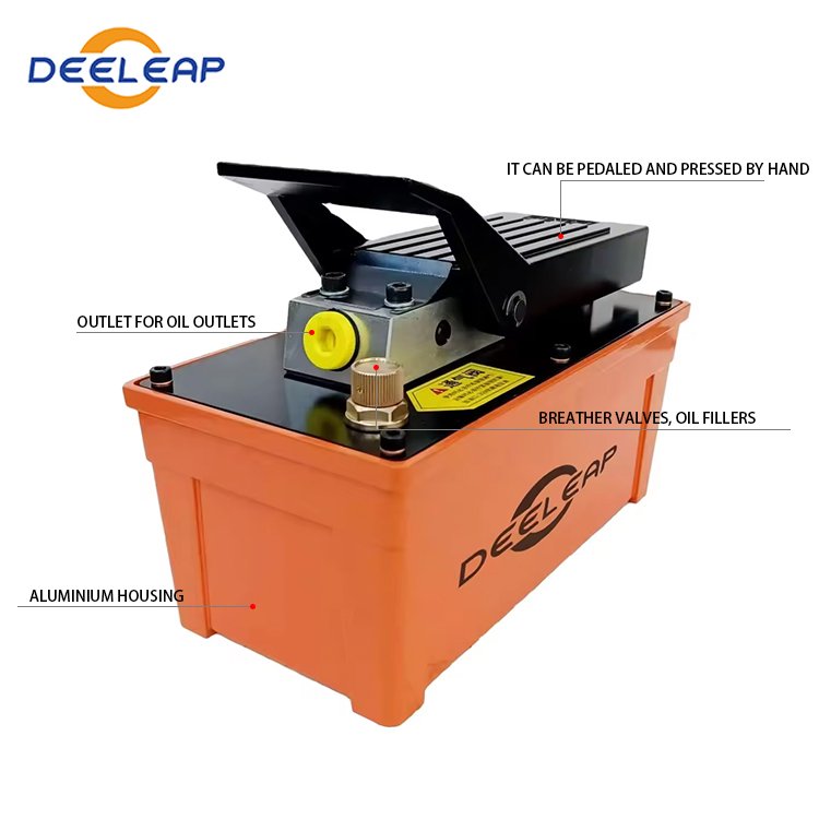 Live Offer 700bar High Pressure Pneumatic Pump Foot Operated Air Driven Hydraulics Pumps Aircraft for Ball Joint Tool PAS14