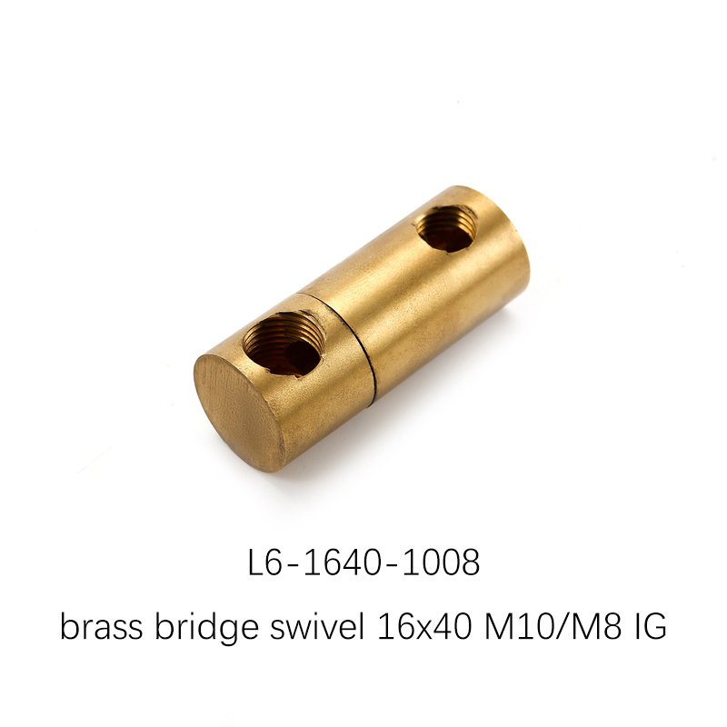 Factory Direct Sale Good Swivel Lamp Joint Brass Ball Joint M10
