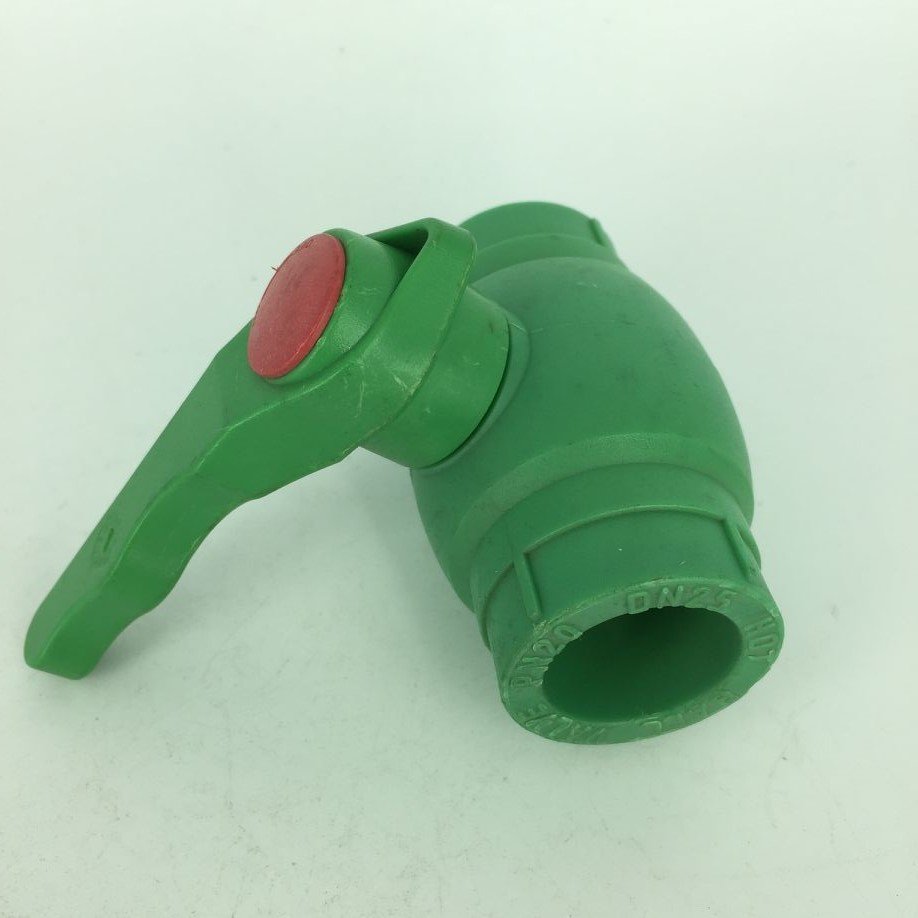 Factory Wholesale PPR Green Steel Core Ball Valve Tap Water Pipe Joint Fittings