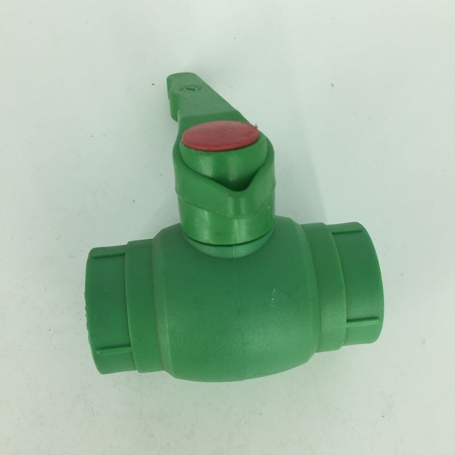 Factory Wholesale PPR Green Steel Core Ball Valve Tap Water Pipe Joint Fittings