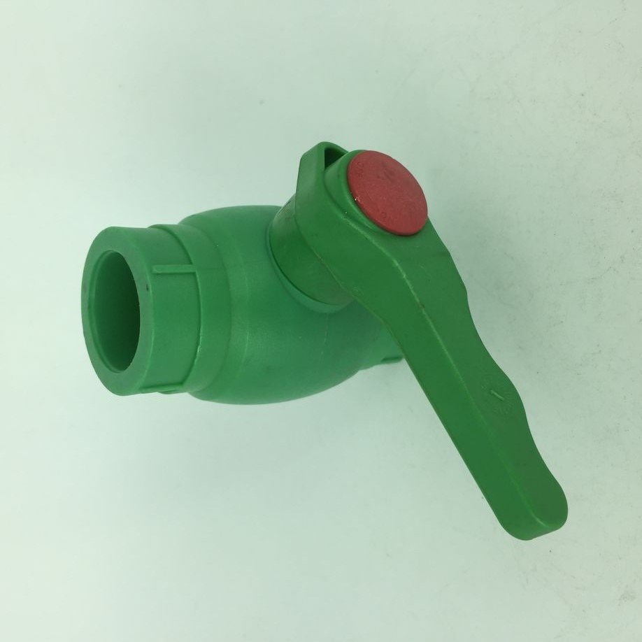 Factory Wholesale PPR Green Steel Core Ball Valve Tap Water Pipe Joint Fittings