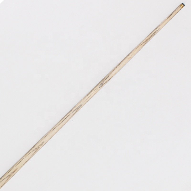 TQG-JX-049 57 Inch White Wax Wood Tip 10mm Solid Wood Three-Quarters Billiard Club Brass Snooker Cue Maple Butt Sleeve Steel
