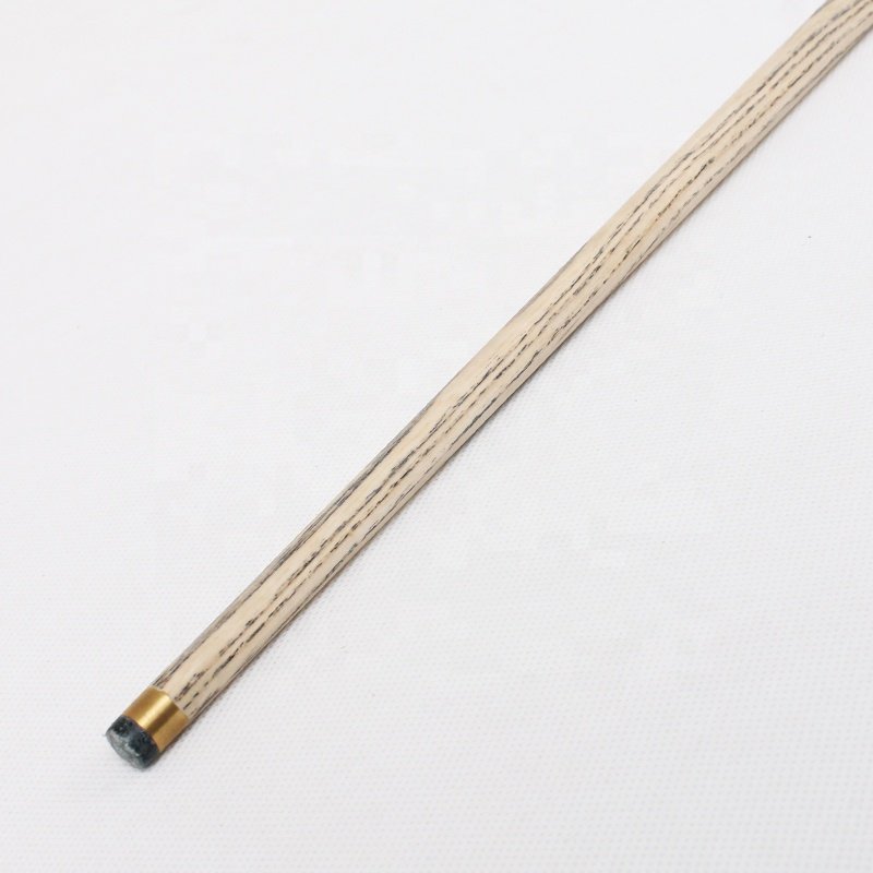 TQG-JX-049 57 Inch White Wax Wood Tip 10mm Solid Wood Three-Quarters Billiard Club Brass Snooker Cue Maple Butt Sleeve Steel